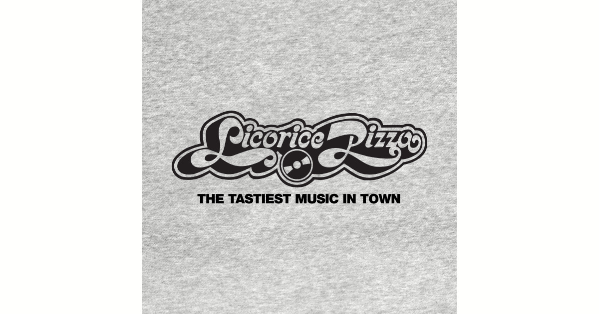 LICORICE PIZZA TSHIRT The Tastiest Music In Town Defunct Record